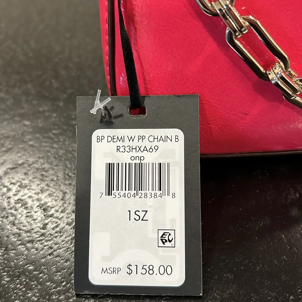 DKNY Bryant Park Bright Pink Demi Crossbody Bag